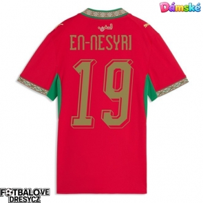 Maroko Youssef En-Nesyri #19 Dámské Domácí Dres MS 2026 Krátký Rukáv